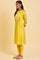 Yellow Embroidered Festive kurta Set