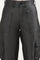 Black Solid Straight Fit Lyocell Pants With Elasticated Waist