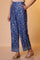 Blue Floral Printed Palazzo