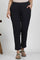 Blue Slim-Fit Work Wear Trousers