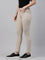 Women Beige Stripe Printed Jeggings