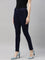 Women Solid Navy Super Stretch Jeggings