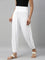 Women Solid White Harem Pants