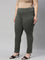 Women Solid Olive Green Super Stretch Jeggings