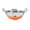 Stainless Steel Kadai with Lid, Deep Frying Pan with Copper Bottom