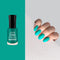 One Stroke Premium Nail Enamel Steal Teal #J34 8ML