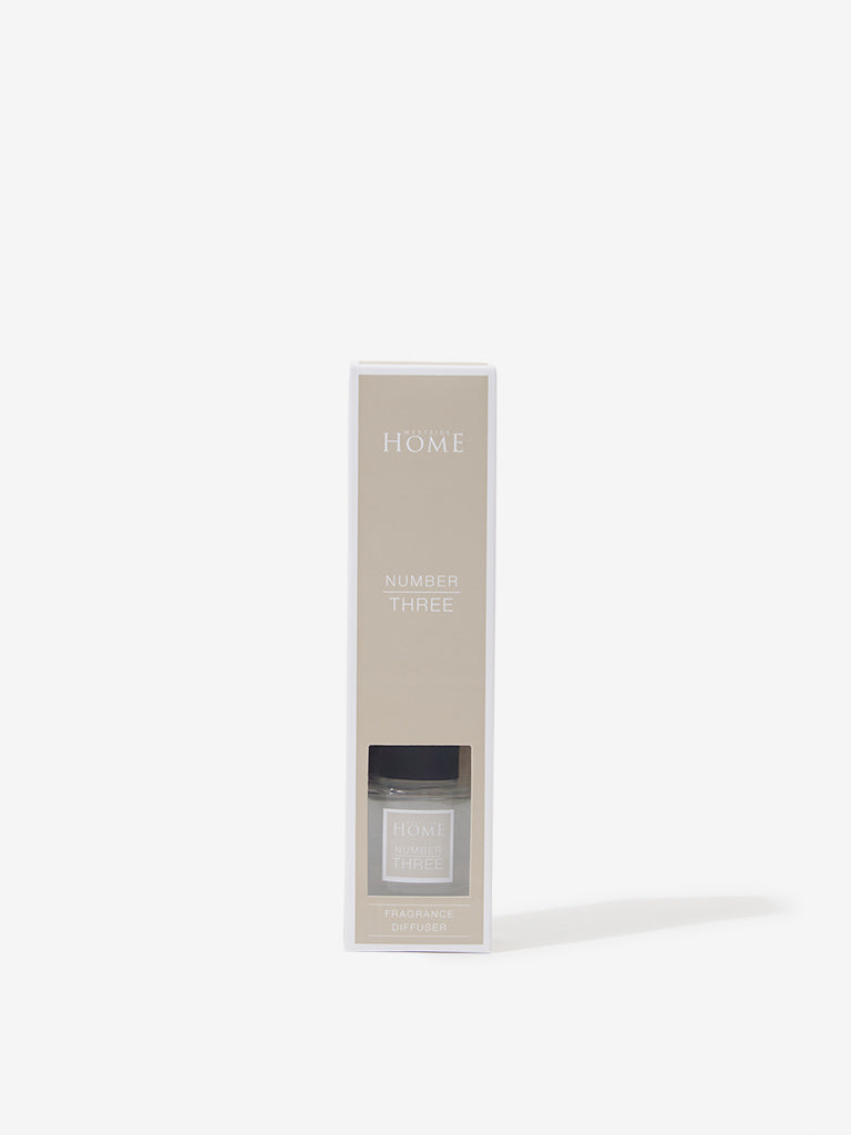 Westside Home Clear Small Restore Fragrance Diffuser with Four Reed Sticks