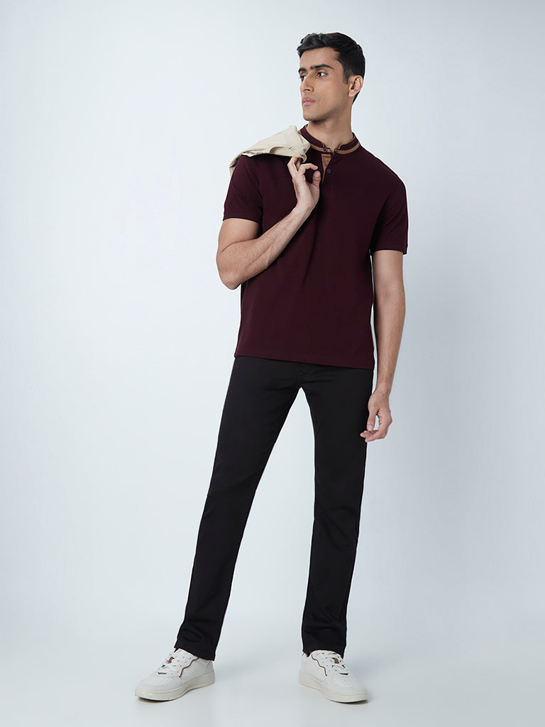 Ascot Black Relaxed-Fit Jeans