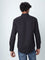 Nuon Black Cotton Slim-Fit Shirt