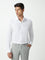 WES Formals White Relaxed-Fit Shirt