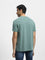 WES Casuals Sage Melange Slim-Fit T-Shirt