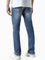 WES Casuals Solid Light Blue Denim Jeans