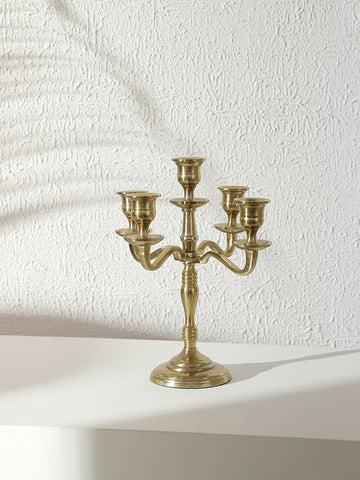 Westside Home Gold Abre 5 Hand Candle Stand