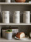 Westside Home Off White Tea Canister