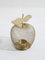 Westside Home Gold Lattice Apple Tealight Candle Holder