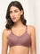 Wunderlove Brown Self-Patterned Bra