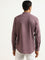 Ascot Purple Plain Relaxed Fit Shirt