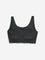 Y&F Kids Black Invisible Crop Top