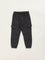 HOP Kids Charcoal Mid Rise Cargo Style Joggers