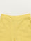 Utsa Kids Yellow Mid-Rise Wide-Leg Cotton Blend Palazzos (2 - 8yrs)