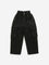 HOP Kids Black Mid-Rise Paperbag Waist Trousers