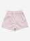 Y&F Kids Pink Mid-Rise Denim Shorts