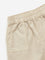 Y&F Kids Beige Mid Rise Shorts