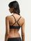 Superstar Black Seam-Free Invisible Padded Triangle Bra