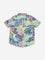 HOP Kids Blue Floral Printed Shirt