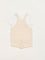 HOP Baby Beige Embroidered Dungaree with T-Shirt Set