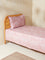 Westside Home Dusty Pink Floral Design Single Bed Flat Sheet and Pillowcase Set