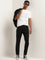 Nuon Black Slim Fit Mid Rise Jeans