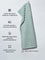 Westside Home Light Sage Self-Striped Luxe Hand Towel