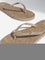 LUNA BLU Gold Leaf Design Flip-Flop