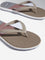 LUNA BLU Taupe Colour-Blocked Flip-Flop