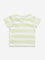 HOP Baby Lime Striped Design T-Shirt