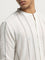 ETA White Striped Resort-Fit Cotton Shirt