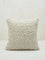 Westside Home Off-White Fleece Cushion Cover