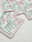 Westside Home Pink Daisy Floral Placemats (Set of 4)