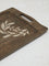 Westside Home Brown Leaf Design Wooden Serving Tray