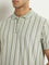 WES Casuals Sage Striped Relaxed-Fit Polo T-Shirt