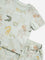 HOP Baby Sage Animal Pattern Cotton T-Shirt with Shorts Set