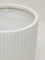 Westside Home White Marble Ribbed-Textured Planter - Small