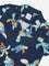 HOP Kids Navy Turtle Printed Shirt