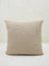 Westside Home Beige Knit Textured Cushion Cover