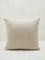 Westside Home Beige Knit Textured Cushion Cover