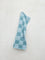 Westside Home Dusty Blue Checkered Design Hand Towel