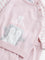 HOP Baby Light Pink Animal Design Cotton Sweater & Pants Set