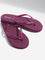 LUNA BLU Maroon Flip-Flop