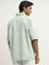 Nuon Mint Relaxed-Fit Denim Shirt